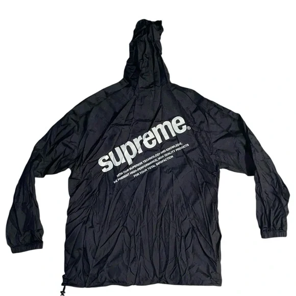 Supreme ブラック ナイロンジャケット S Supreme S Logo Track Jacket (FW24) - $178